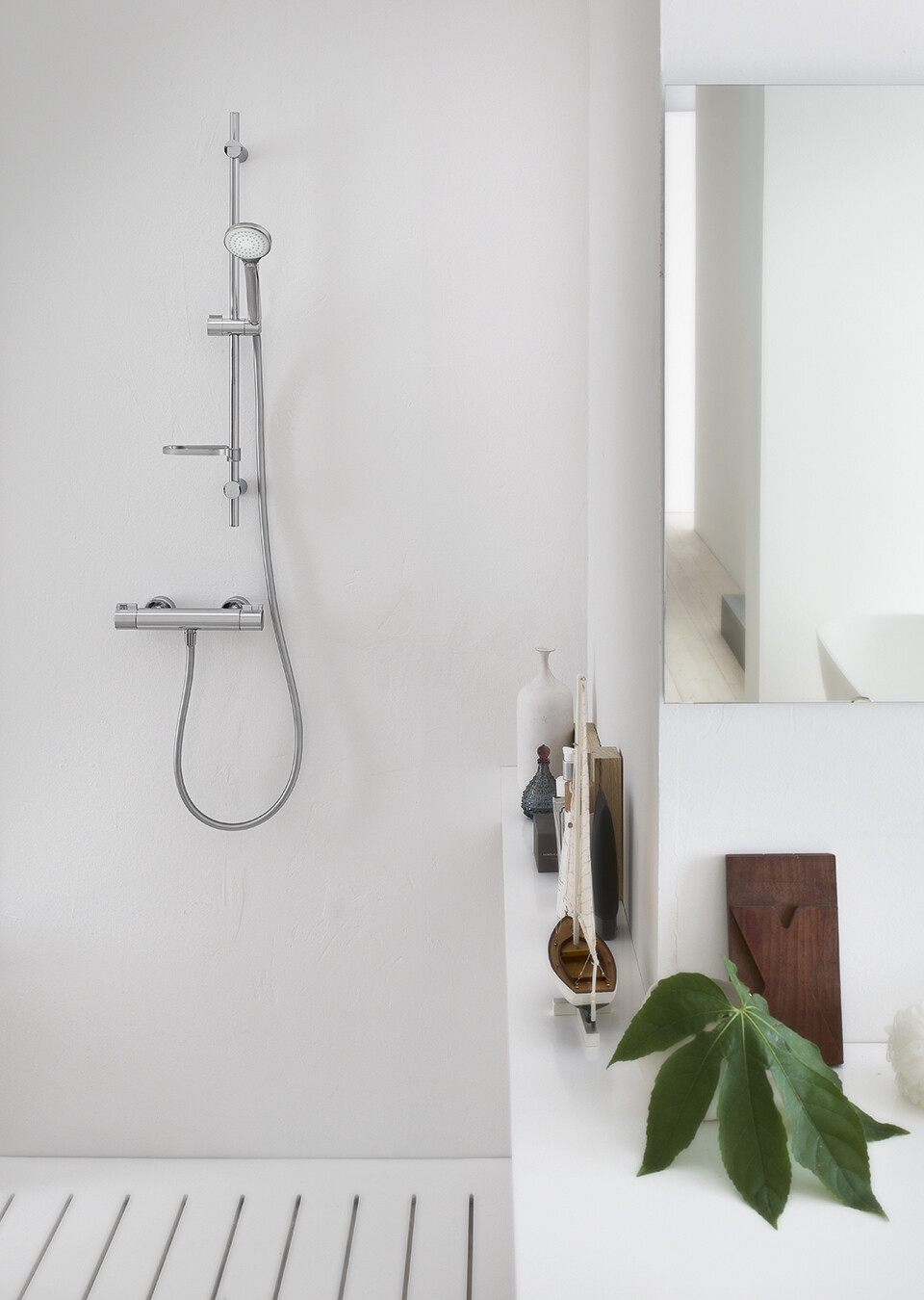 Grifer&iacute;a de ducha ABC Cromo Brillo