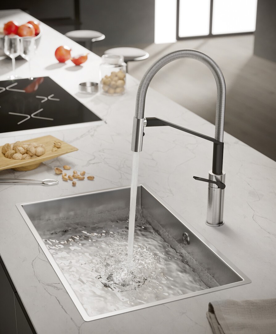 Griferia Heron en Cocina