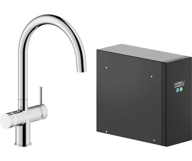 Fregadero, bimando electr&oacute;nico con sistema All-in-One