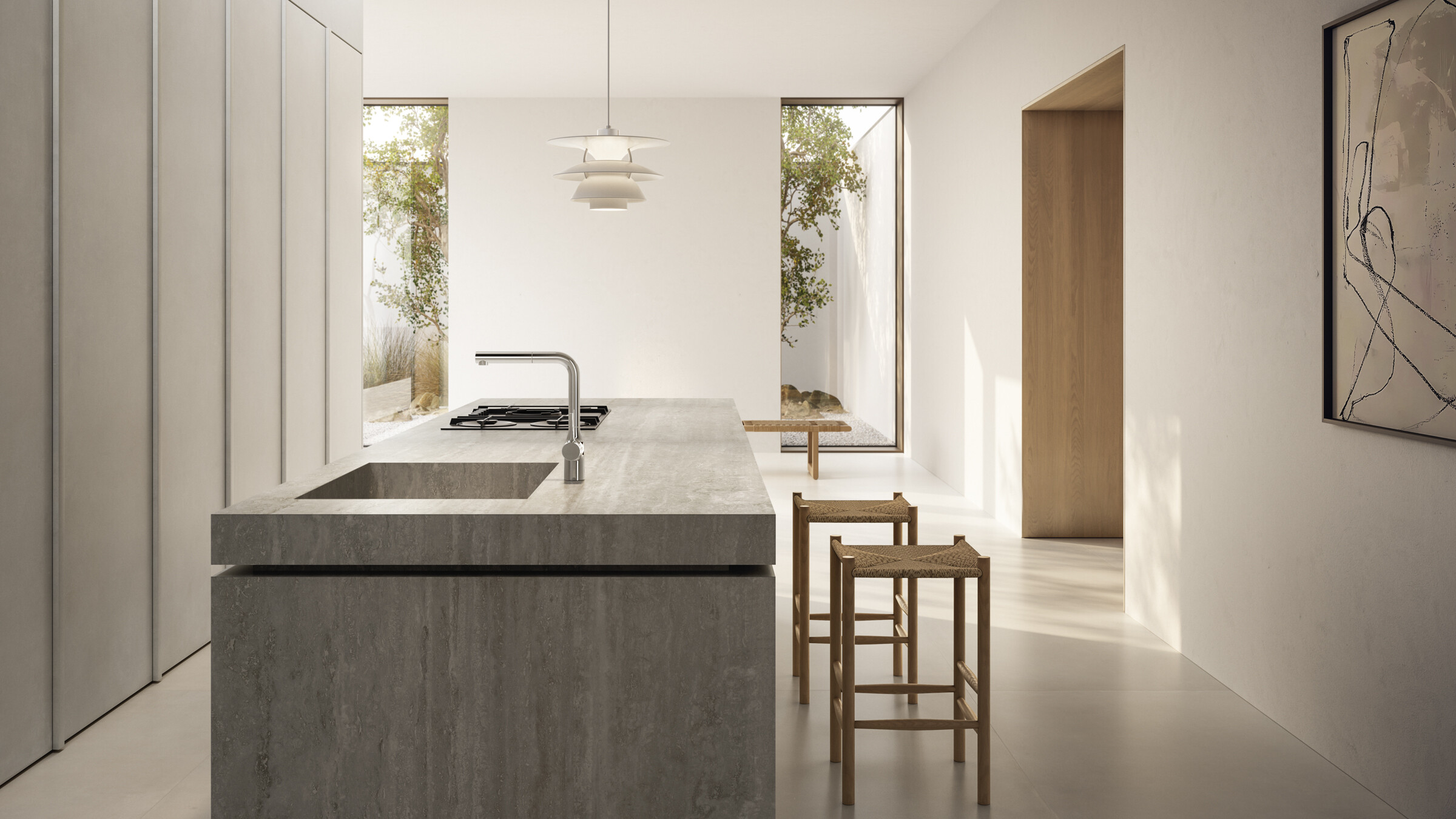 Vista de cocina l&iacute;nea Mania