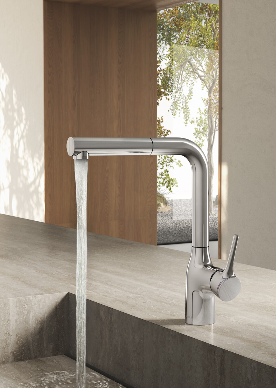 Grifer&iacute;a en Cromo, l&iacute;nea Man&iacute;a