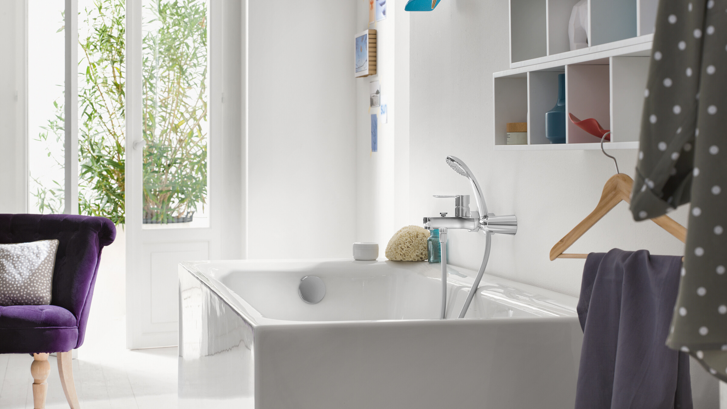 Grifer&iacute;a de ba&ntilde;era Sand Cromo Brillo