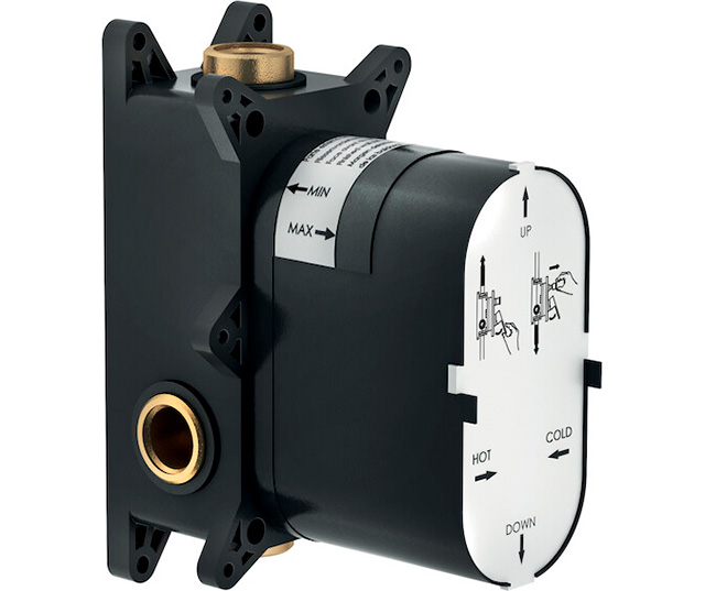 Ducha, parte empotrada necesaria