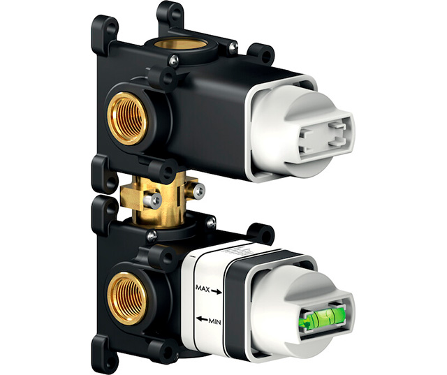 Ducha, parte empotrada necesaria