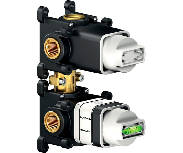 Ducha, parte empotrada necesaria