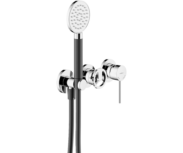 Ducha, parte externa del monomando empotrado de 2 v&iacute;as